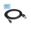 Nokia CA-185 microUSB Data Cable - Black