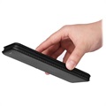 OnePlus Nord 2T Flip Case - Carbon Fiber - Black