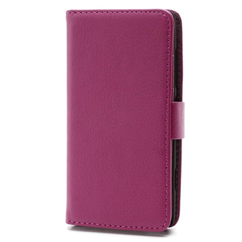 Nokia Lumia 520 Wallet Leather Case - Hot Pink