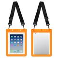 Pictet.Fino RH02 IPX8 Universal Waterproof Case 13" - iPad, Tablet - Orange