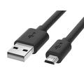 Reekin USB-A / MicroUSB Cable - 2m - Black