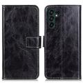 Samsung Galaxy A55 Wallet Case with Magnetic Closure - Black