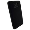 Samsung Galaxy S2 i9100 iGadgitz Silicone Case - Black