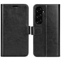 Samsung Galaxy S23 FE Wallet Case with Magnetic Closure - Black