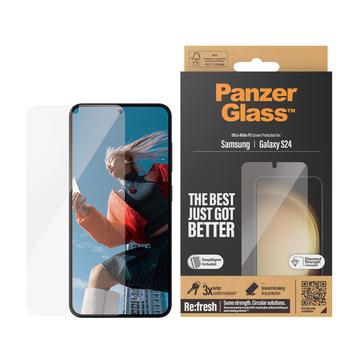 Samsung Galaxy S24 PanzerGlass Ultra-Wide Fit EasyAligner Screen Protector - Transparent