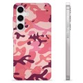 Samsung Galaxy S24 TPU Case - Pink Camouflage