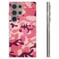 Samsung Galaxy S24 Ultra TPU Case - Pink Camouflage