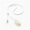 Novero Tribeca Stars Fashion Bluetooth Headset - White / Gold