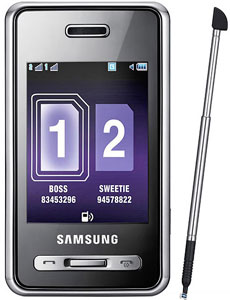 Samsung D980 accessories