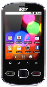 Acer beTouch E210 accessories
