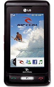 LG KP550 Rip Curl accessories