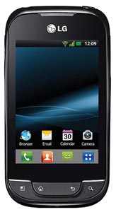 LG Optimus Net Dual accessories
