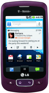 LG Optimus T accessories