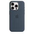 iPhone 15 Pro Apple Silicone Case with MagSafe MT1D3ZM/A - Storm Blue