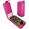 iPhone 4 / 4S Piel Frama Classic Snap Leather Case - Fuchsia