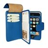 iPhone 4 / 4S Piel Frama Wallet Leather Case - Blue