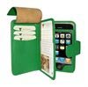 iPhone 4 / 4S Piel Frama Wallet Leather Case - Green