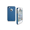 iPhone 4 / 4S Puro Cover Soft - Blue