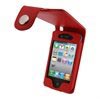 iPhone 4 / 4S iGadgitz Leather Flip Case - Red