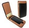 iPhone 4 / 4S Piel Frama Classic Magnetic Leather Case - Black / Tan