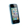 iPhone 4 / 4S Naztech Wave Silicone Case - Transparent Blue