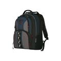 Wenger Cobalt Triple Protect Laptop Backpack 16" - Black / Blue / Grey