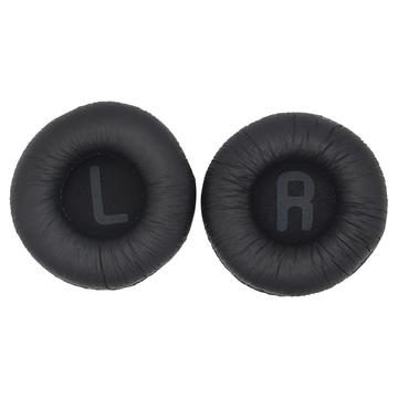 1 Pair Soft Earpads Foam Ear Pads Cushion Cover for JBL Tune 500BT 600BTNC T450BT Headphones - Black