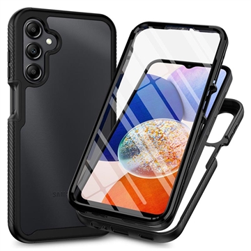 Samsung Galaxy A25 360 Protection Series Case - Black / Clear
