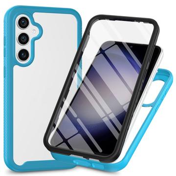 Samsung Galaxy A35 360 Protection Series Case - Baby Blue / Clear