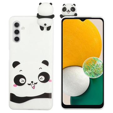 Samsung Galaxy A04s/A13 5G 3D Cartoon TPU Case - White Panda