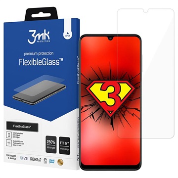 3MK FlexibleGlass Samsung Galaxy A22 5G, Galaxy F42 5G Hybrid Screen Protector - Clear