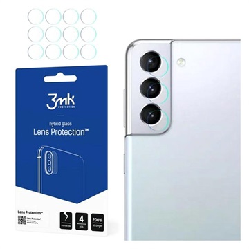 3MK Hybrid Samsung Galaxy S21+ 5G Camera Lens Protector - 4 Pcs.