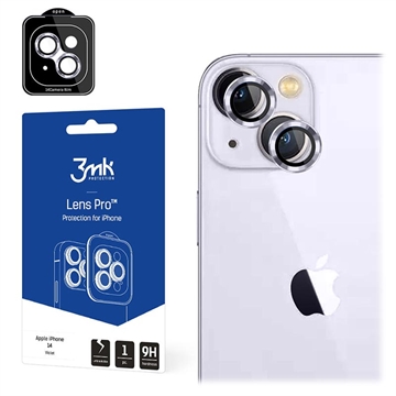 3MK Lens Protection Pro iPhone 14 Camera Protector - Violet