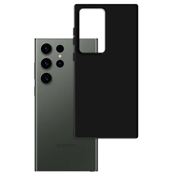 Samsung Galaxy S23 Ultra 5G 3MK Matt TPU Case - Black