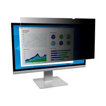 3M Privacy Filter for 18.5 Monitor Screen - 16:9 - Black