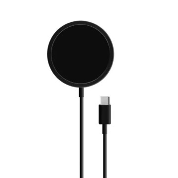 Puro Magnetic Charging Cable - MagSafe Compatible, USB-C, 1m - Black