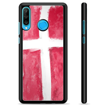 Huawei P30 Lite Protective Cover - Danish Flag