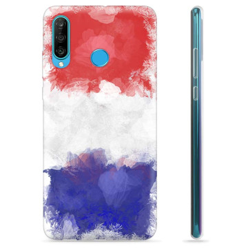 Huawei P30 Lite TPU Case - French Flag