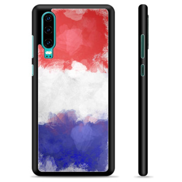 Huawei P30 Protective Cover - French Flag