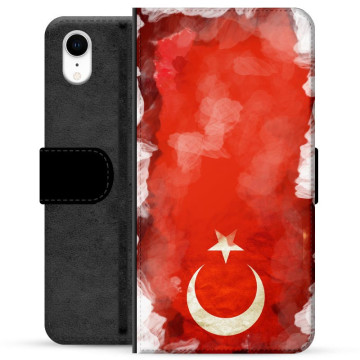 iPhone XR Premium Flip Case - Turkish Flag