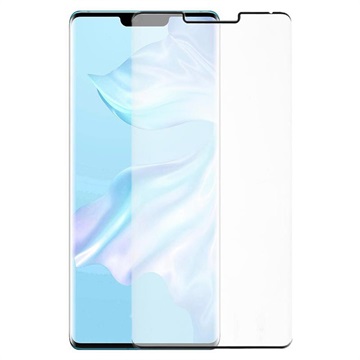 9D Full Cover Huawei Mate 30 Pro Tempered Glass Screen Protector - Black