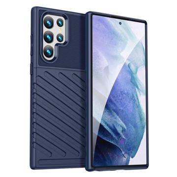 Thunder Series Samsung Galaxy S23 Ultra 5G TPU Case - Blue