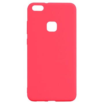 Huawei P10 Lite Anti-Fingerprint Matte TPU Case - Red