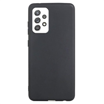 Anti-Fingerprint Matte Samsung Galaxy A53 5G TPU Case - Black