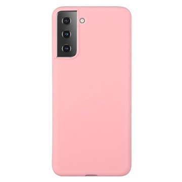 Anti-Fingerprint Matte Samsung Galaxy S22+ 5G TPU Case - Pink
