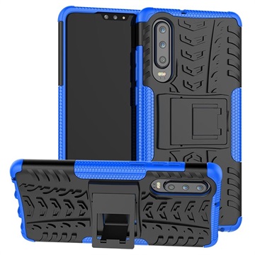 Anti-Slip Huawei P30 Hybrid Case - Blue / Black