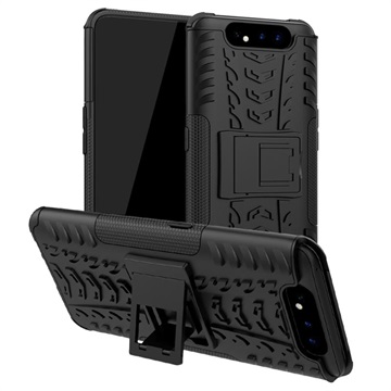 Anti-Slip Samsung Galaxy A80 Hybrid Case - Black