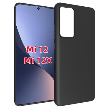 Anti-Slip Xiaomi 12/12X TPU Case - Black