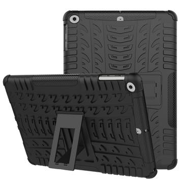 iPad 9.7 2017/2018 Anti-Slip Hybrid Case with Stand - Black