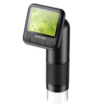 Apexel MS008 Portable Digital Microscope with LED Light - 12X-24X